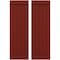 Ekena Millwork Americraft 5-Board Exterior Wood Joined Board-n-Batten Shutters w/ End Batten, ARW103BB518X77MRH, PR ARW103BB518X77MRH - alternate 1